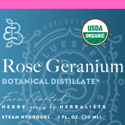 Hydrosol, Rose Geranium, ORG