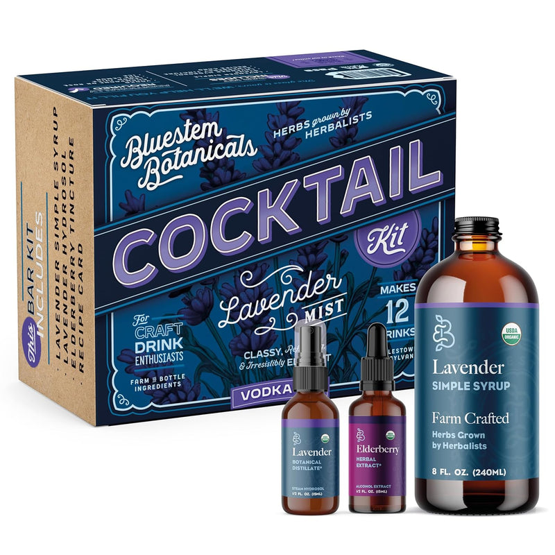 Lavender Mist Vodka Cocktail Kit – Elegant Botanical Blend