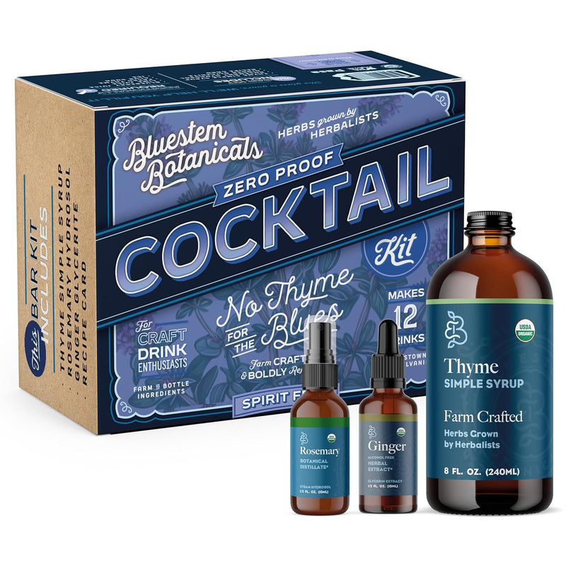 No Thyme for the Blues – 0 ABV Mocktail Kit (organic)