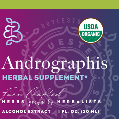 Cane Alcohol Tincture, Andrographis, ORG