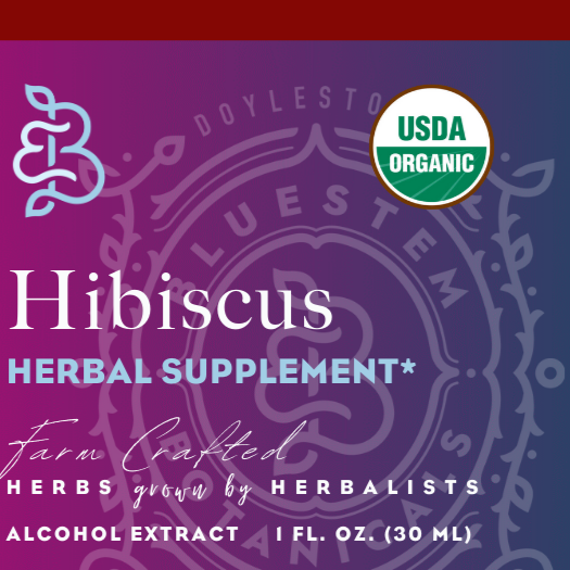 Cane Alcohol Tincture, Hibiscus, ORG