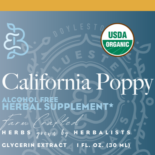 Glycerin Extract, California Poppy, ORG