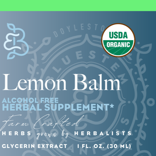 Glycerin Extract, Lemon Balm, ORG