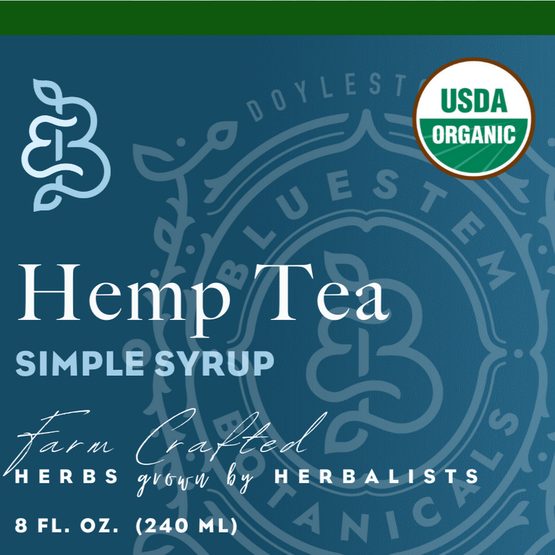 Simple Syrup, Hemp, Blend, ORG