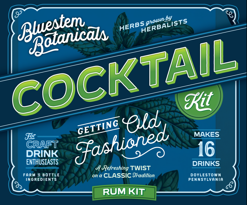 Rum Cocktail Kit, "Getting Old Fashioned"