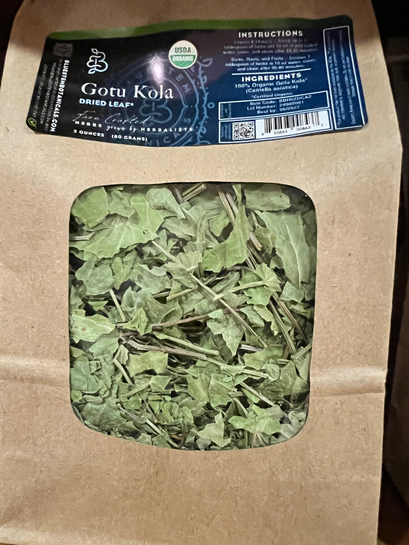 Dried Herb, Gotu Kola, ORG