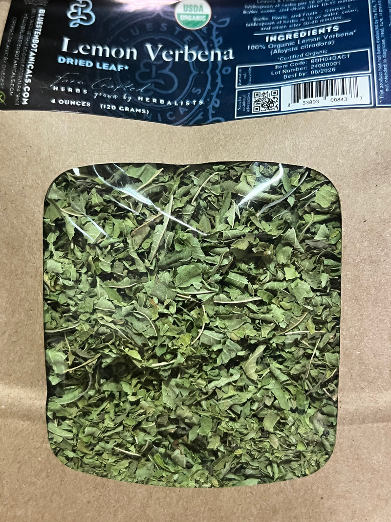 Dried Herb, Lemon Verbena, ORG