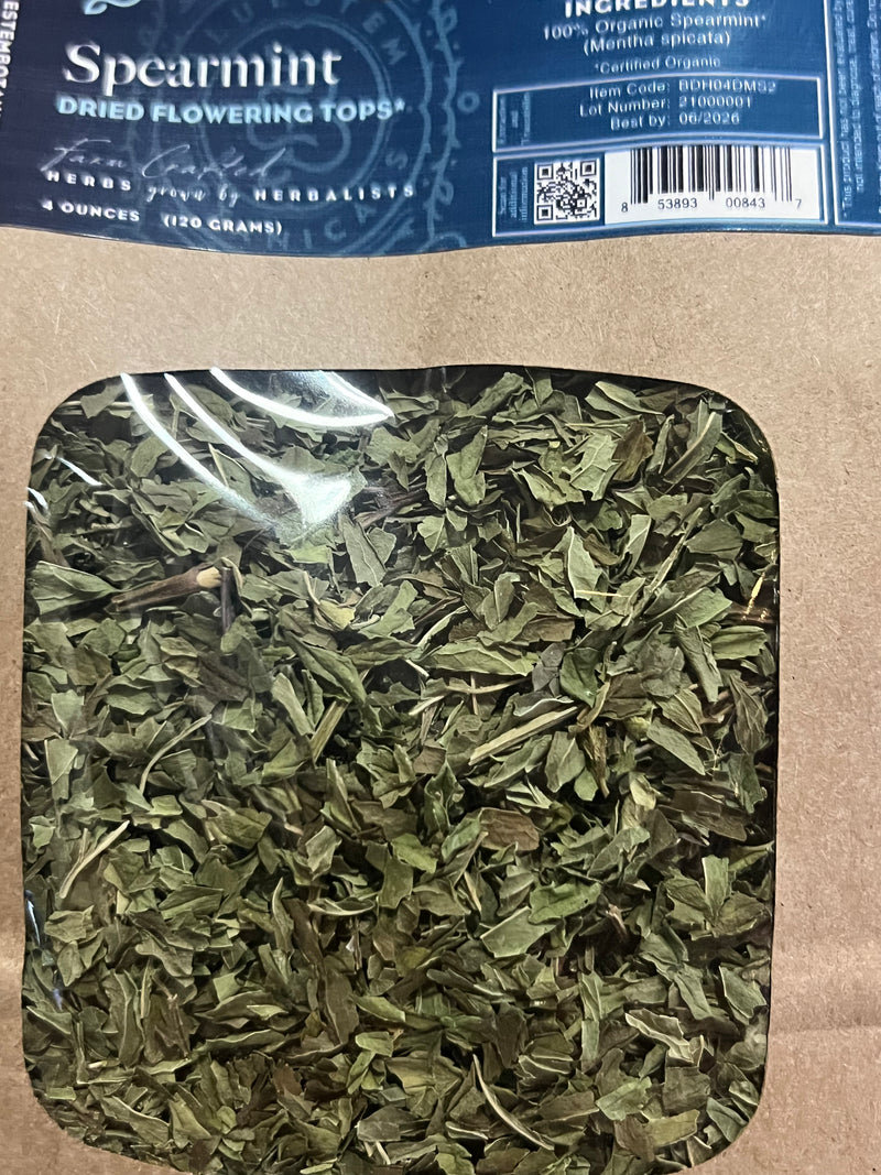 Dried Herb, Spearmint, ORG