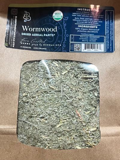 Dried Herb, Wormwood, ORG