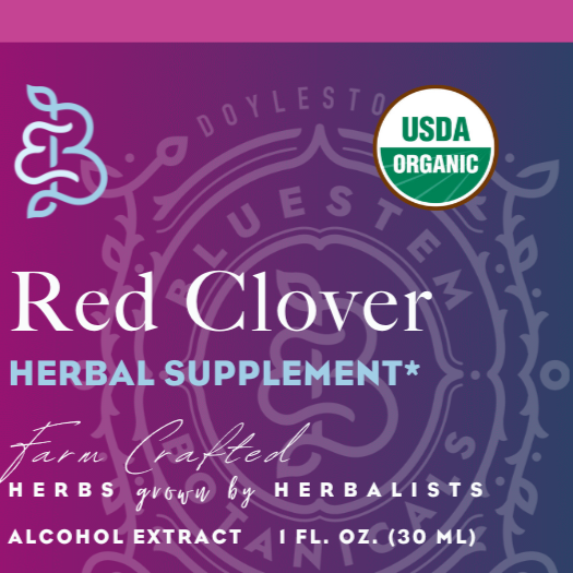 Cane Alcohol Tincture, Red Clover, ORG