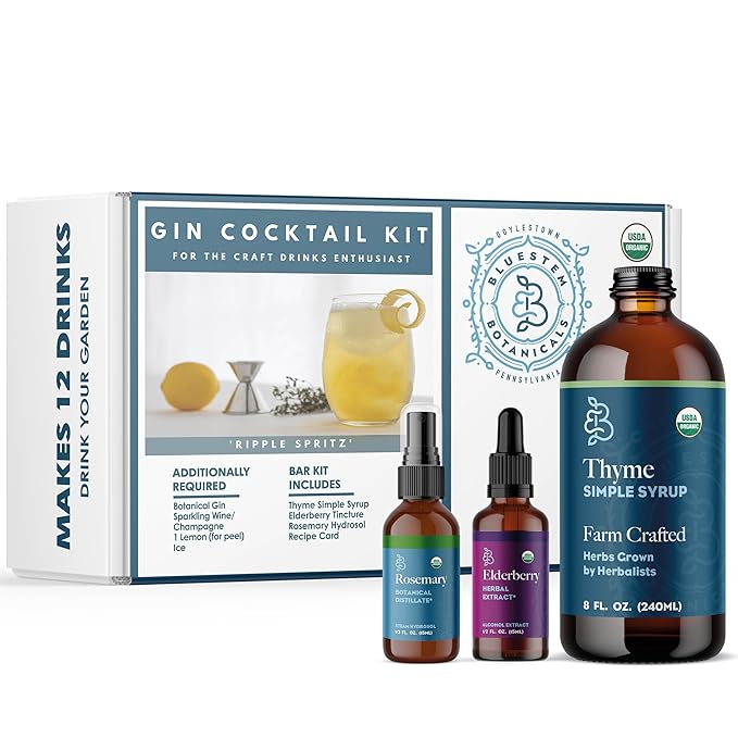 Gin Cocktail Kits - Bluestem Botanicals