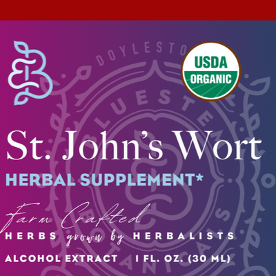 Cane Alcohol Tincture, St. John's wort, ORG